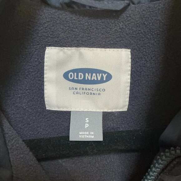 Gap Blue Puffer Jacket Women's Sz Small - Picture 3 of 4